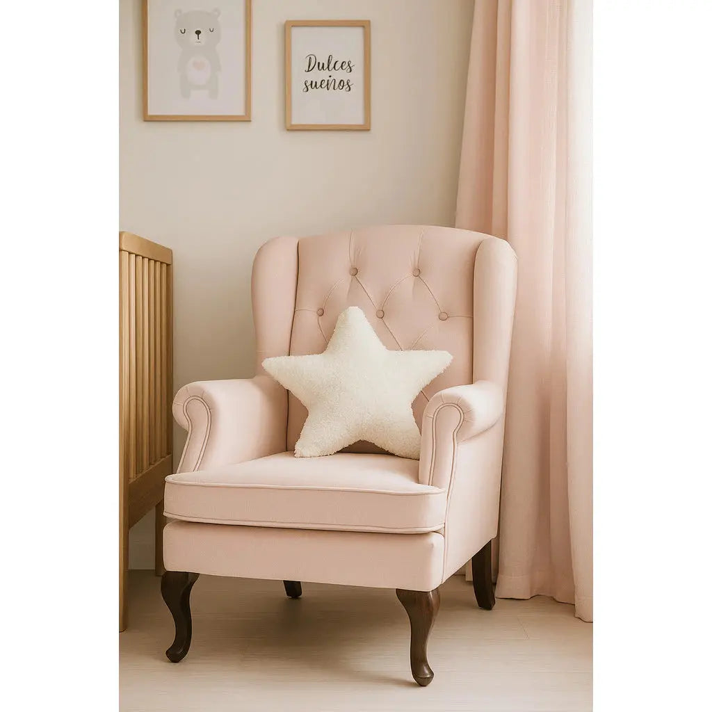 Almofada Estrela Decorativa Fofinha Para Quarto Infantil E Bebê AgoraFacilita