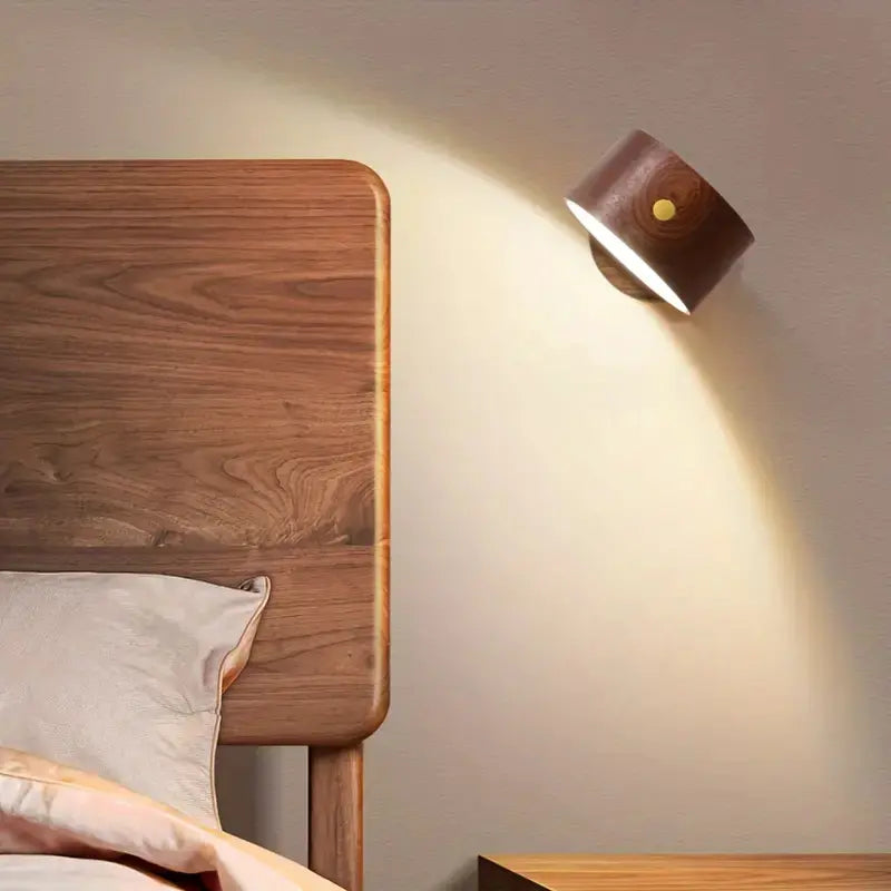 Arandela Sem Fio 360° com Base Magnética e Toque Inteligente Casare Decor