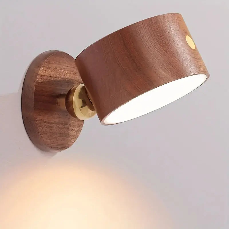 Arandela Sem Fio 360° com Base Magnética e Toque Inteligente Casare Decor