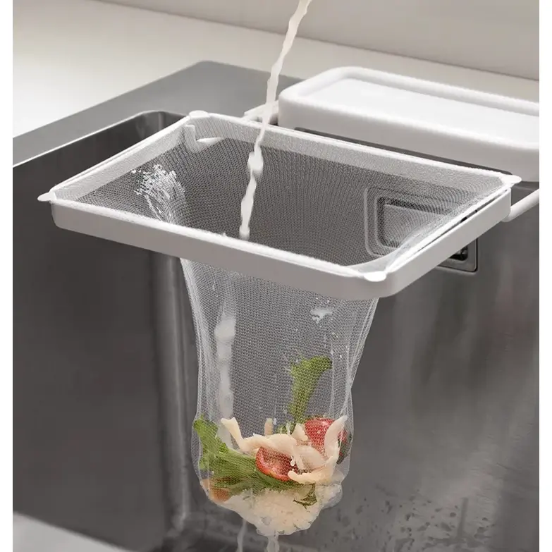 Armazenamento de Lixo Para Pia 2 em 1 AgoraFacilita