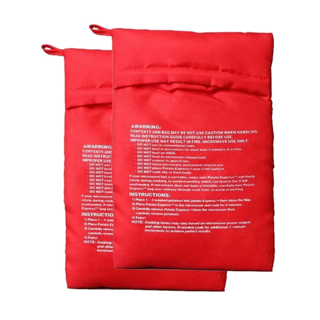 Bolsa/Saco De Microondas Reutilizavel Para Assar Batata 25X19Cm AgoraFacilita