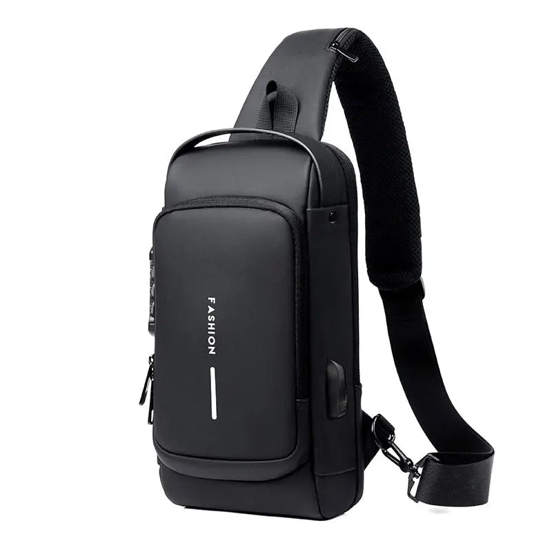 Bolsa de Ombro Antifurto com Carregamento USB Produtgy
