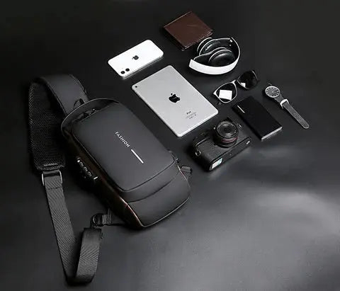 Bolsa de Ombro Antifurto com Carregamento USB Produtgy