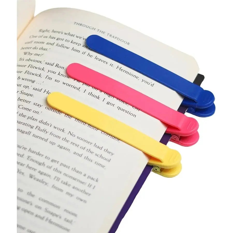 Bookmark - Marcador de Livros em Silicone AgoraFacilita