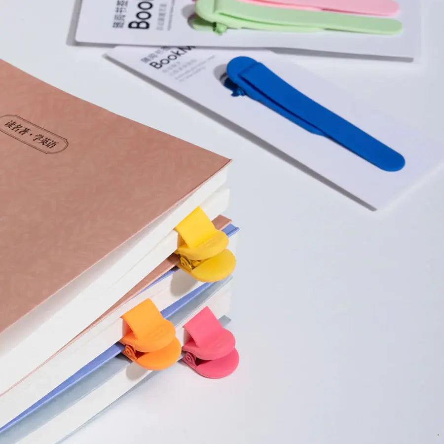 Bookmark - Marcador de Livros em Silicone AgoraFacilita