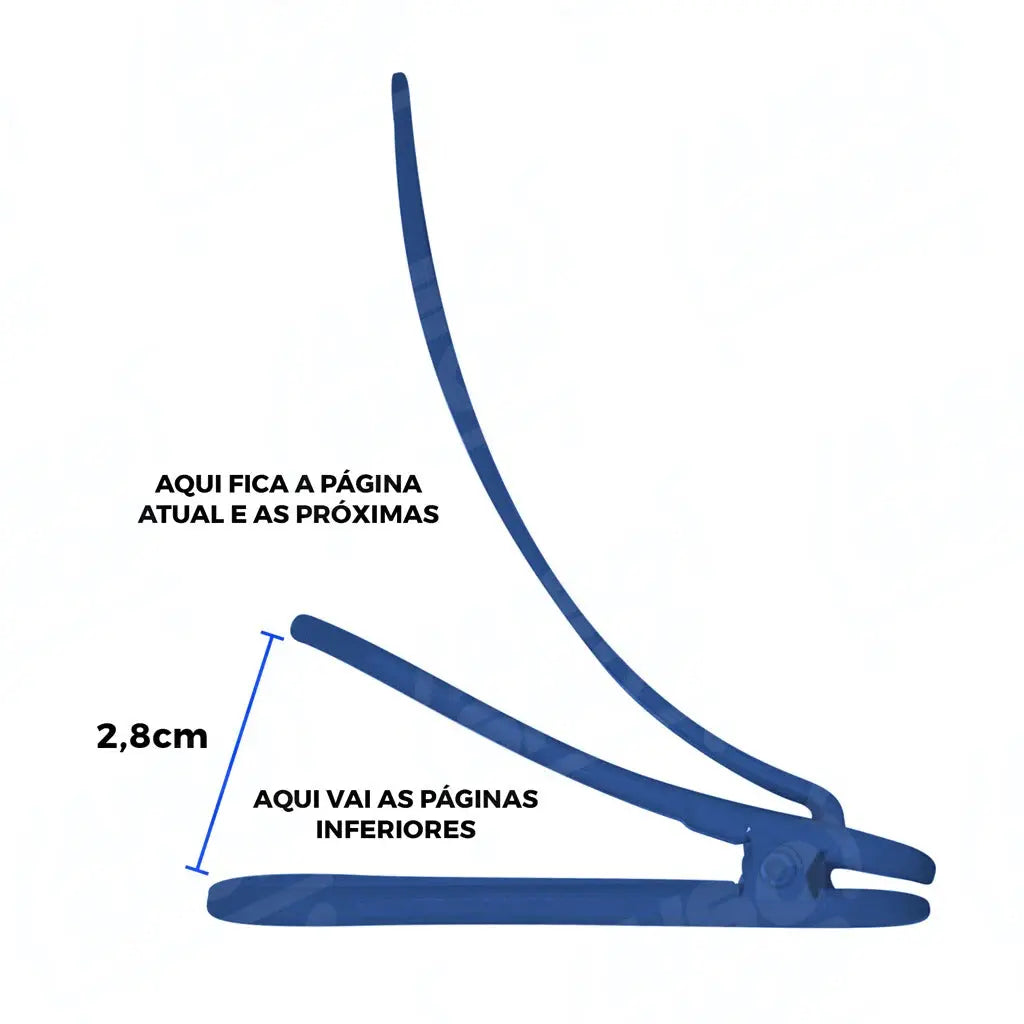 Bookmark - Marcador de Livros em Silicone (kit com 2 unidades) AgoraFacilita