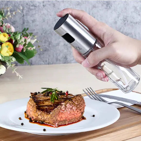 Borrifador de Azeite Culinário Reutilizável 100ml - Compre 1 Leve 3 AgoraFacilita