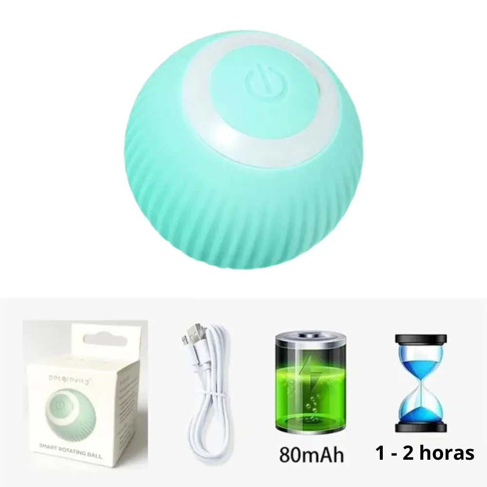 Brinquedo Bola Inteligente Elétrica para Gatos Mimers