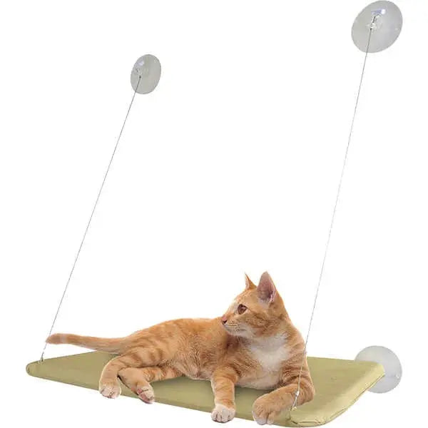 Cama de Janela Suspensa para Gatos Mimers
