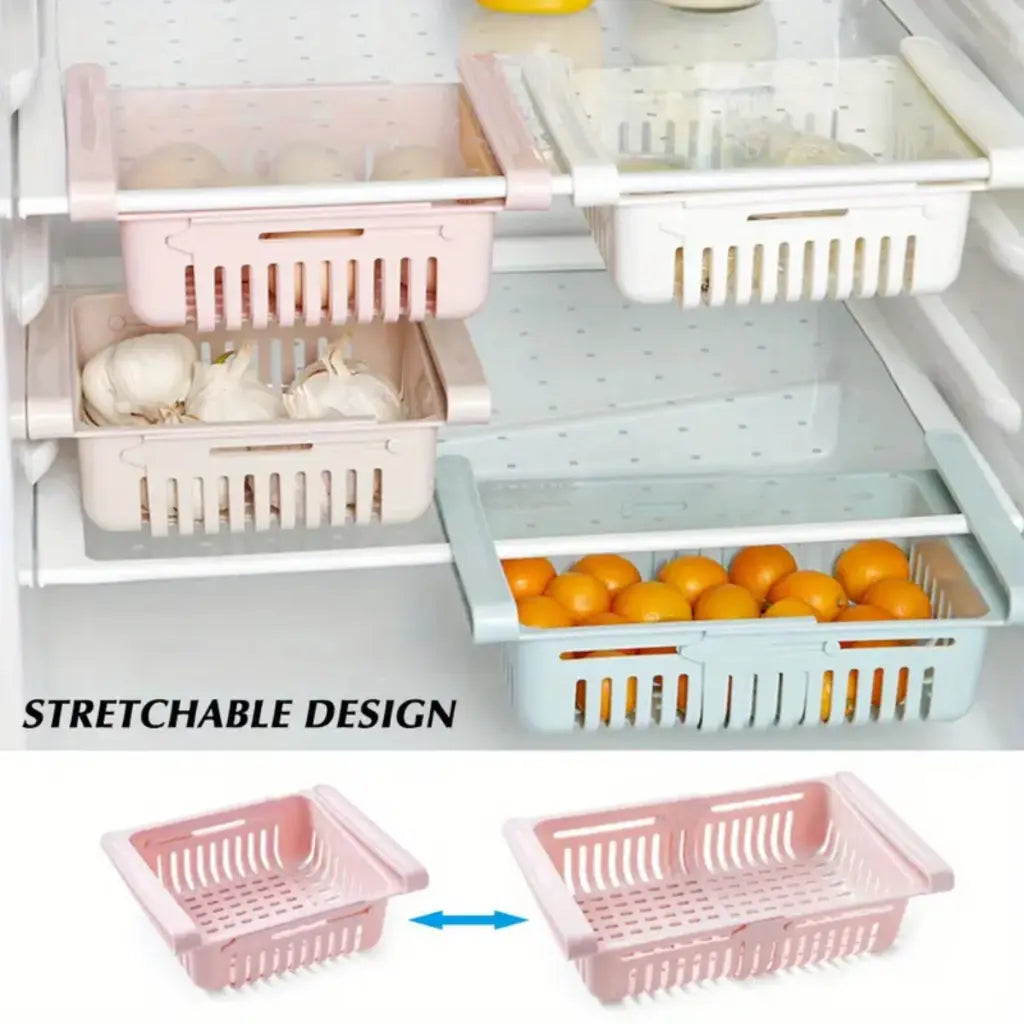 Cestos Organizadores De Geladeira - Entrega Grátis Tia Malu