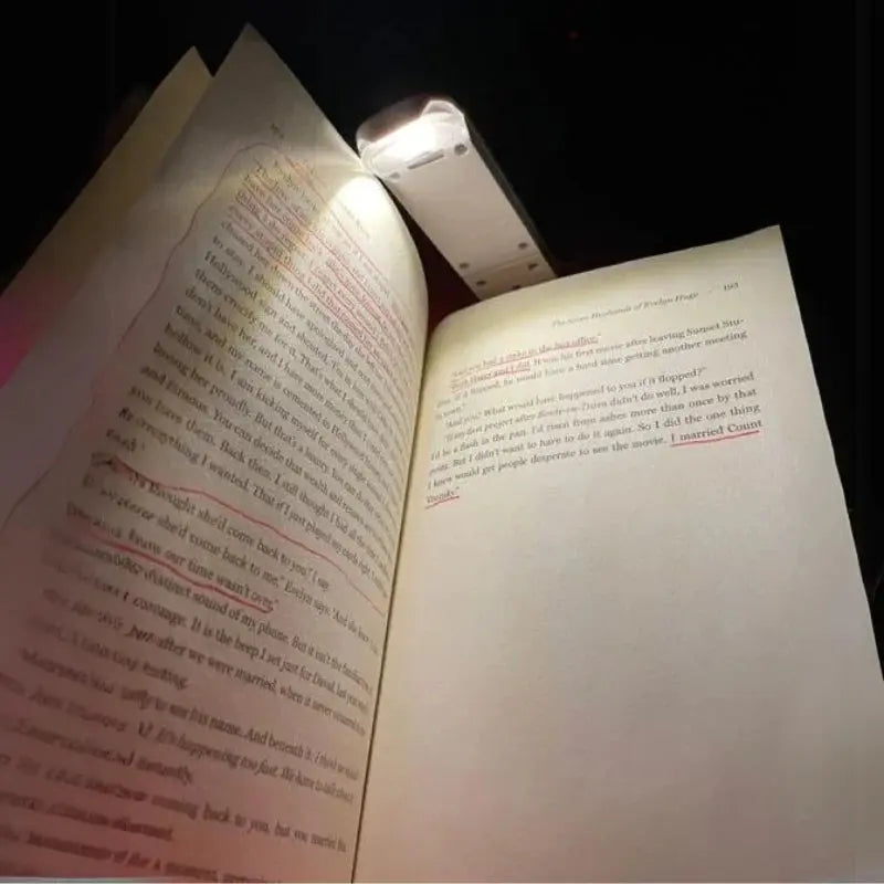 Clip Book - Luz para Leitura Noturna de Livros MERCADO LIGADO