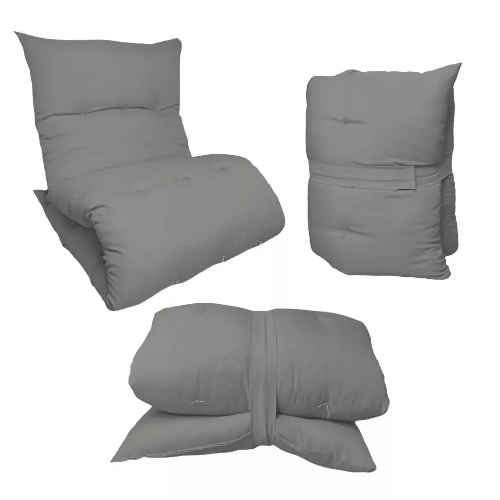 Colchonete  Futon 170X60 CM Solteiro Dobrável Decorativo acampamento Almofada sofá AgoraFacilita