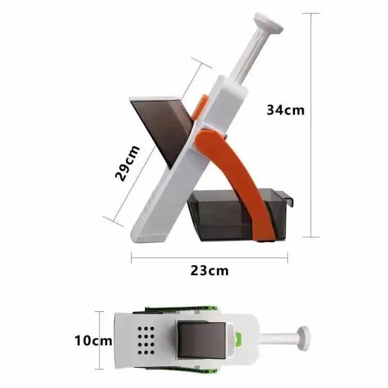 Cortador Fatiador de Legumes Multifuncional - 5 em 1 AgoraFacilita