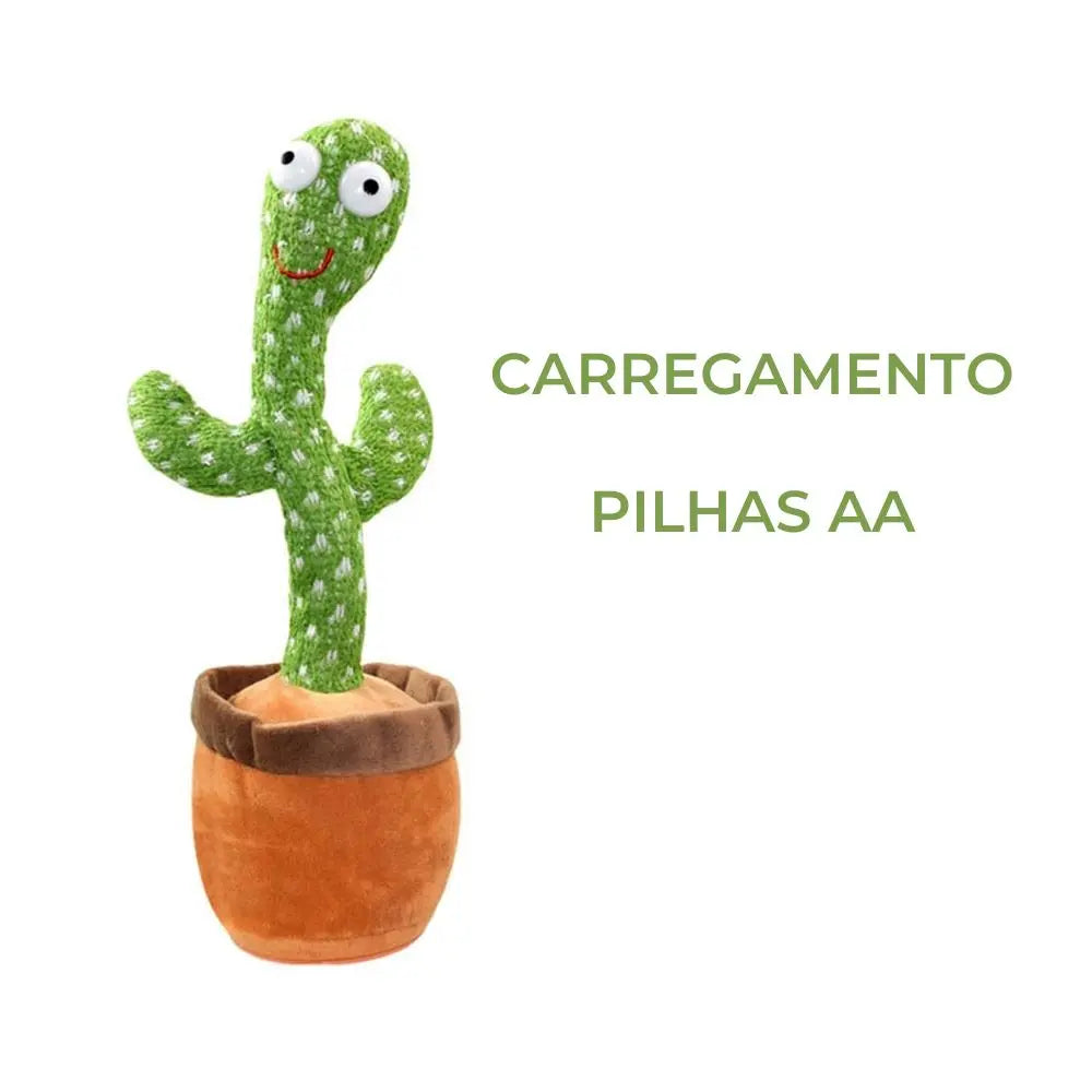 DancingCactus - Cacto Dançarino Falante de Pelúcia