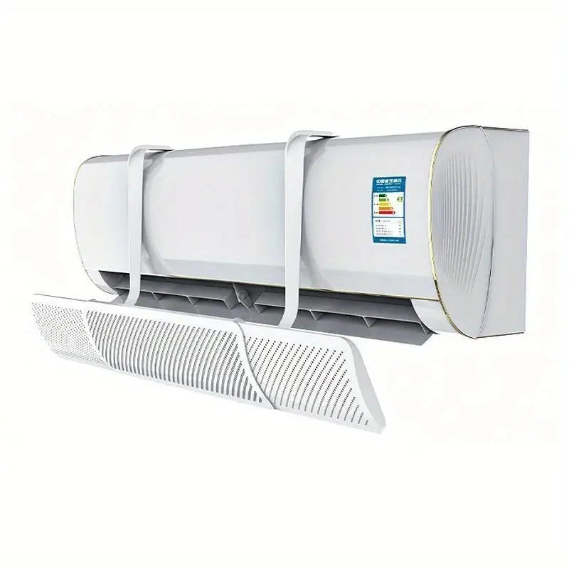 Defletor de Ar Condicionado Ajustável Universal Direcionador de Vento Split Anti Vento Direto Protetor de Ar 56 a 96cm AgoraFacilita