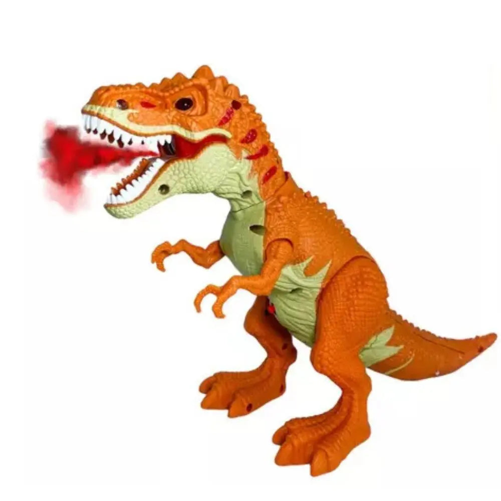 Dinossauro Rex de Brinquedo Realista – Tiranossauro que Anda e Solta Fumaça Produtgy