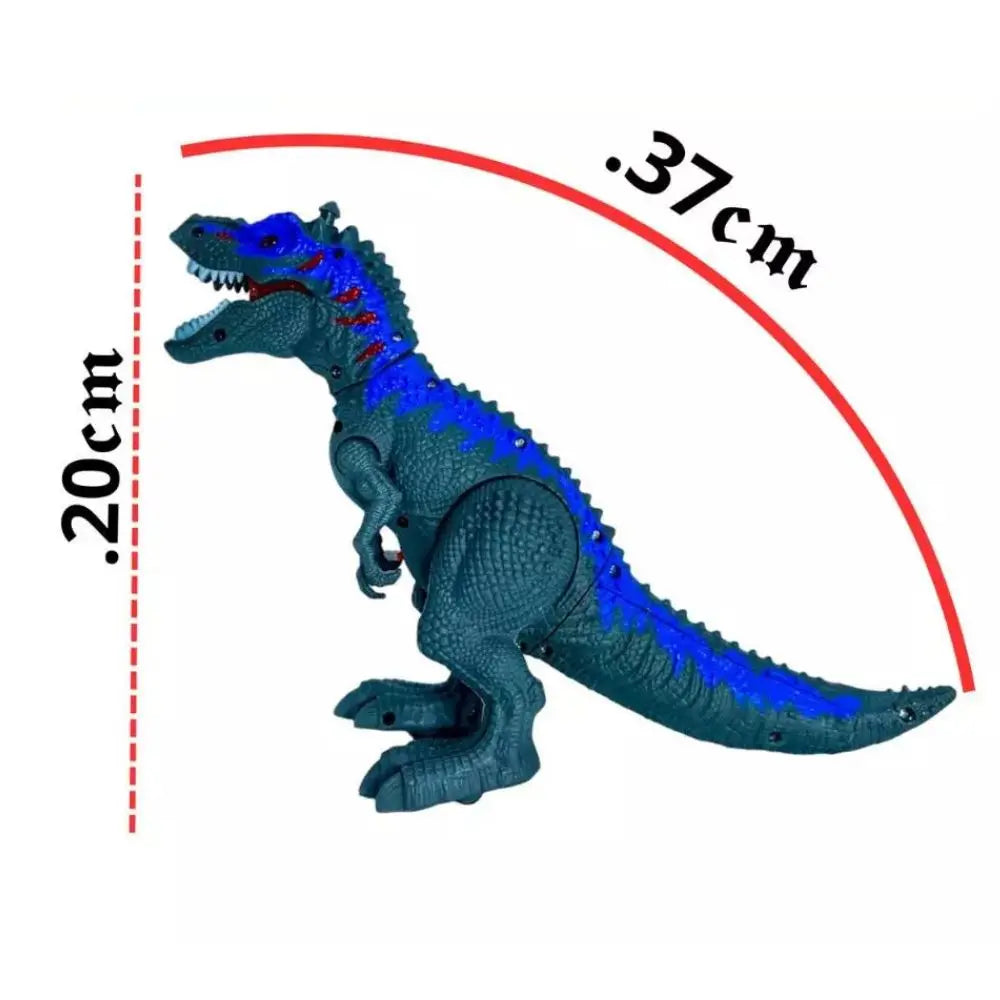 Dinossauro Rex de Brinquedo Realista – Tiranossauro que Anda e Solta Fumaça Produtgy