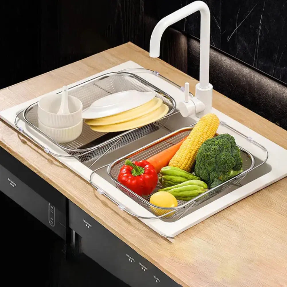 Escorredor Flex Aço Inox - Tida  (DESCONTO PROMOCIONAL) Decoratida