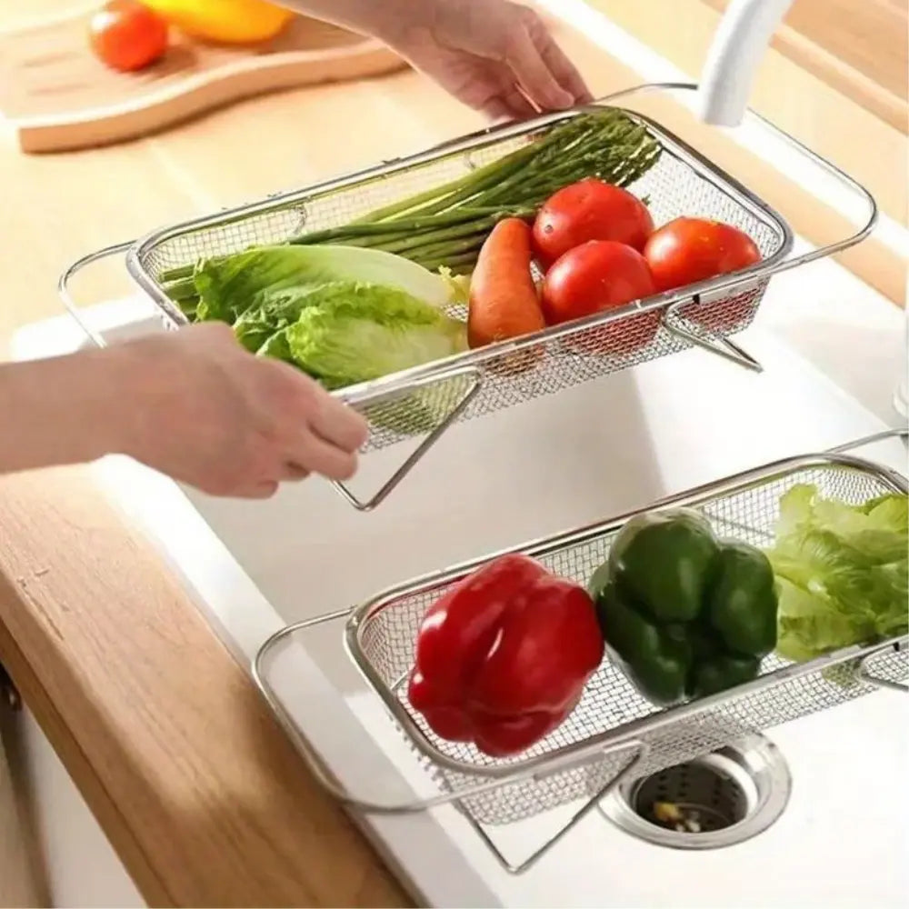 Escorredor Flex Aço Inox - Tida  (DESCONTO PROMOCIONAL) Decoratida