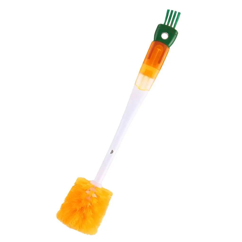 Escova de Limpeza Multifuncional 5 em 1 para Copos, Garrafas e Utensílios AgoraFacilita