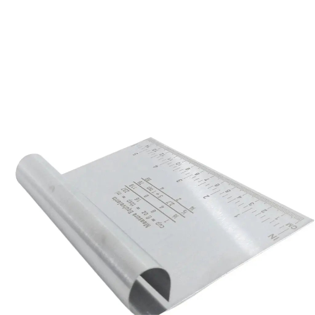 Espátula Em Inox Prática Raspador De Massa Com Cabo Tubular 15cm AgoraFacilita