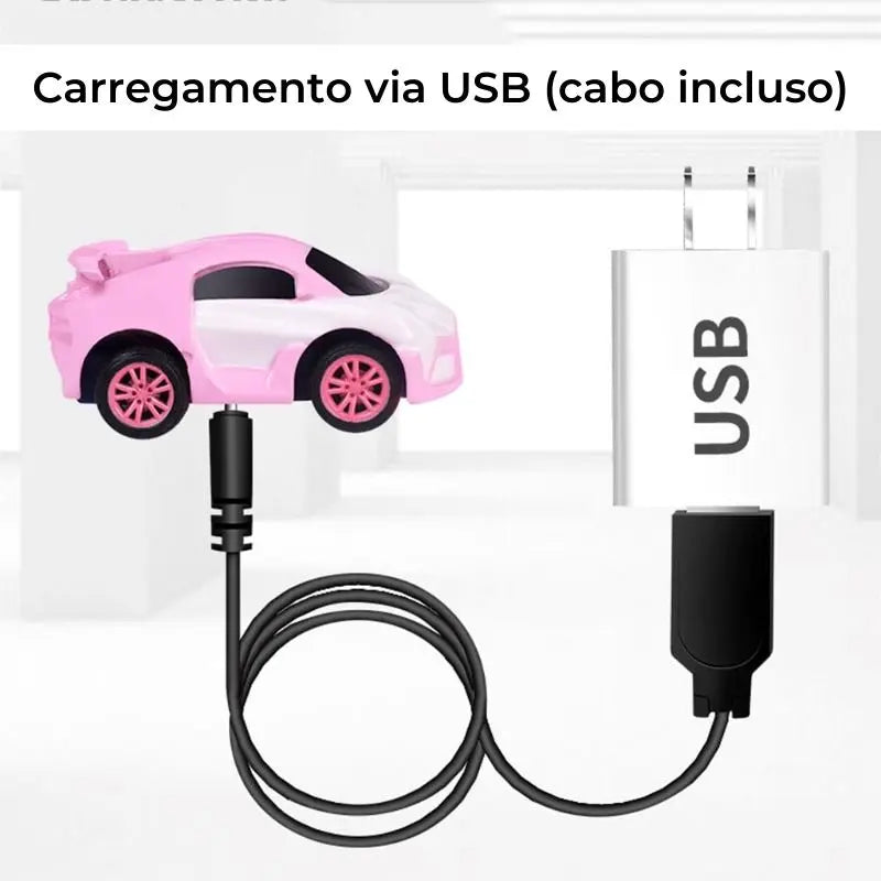 FastCar - Relógio com Carrinho de Controle Remoto AgoraFacilita