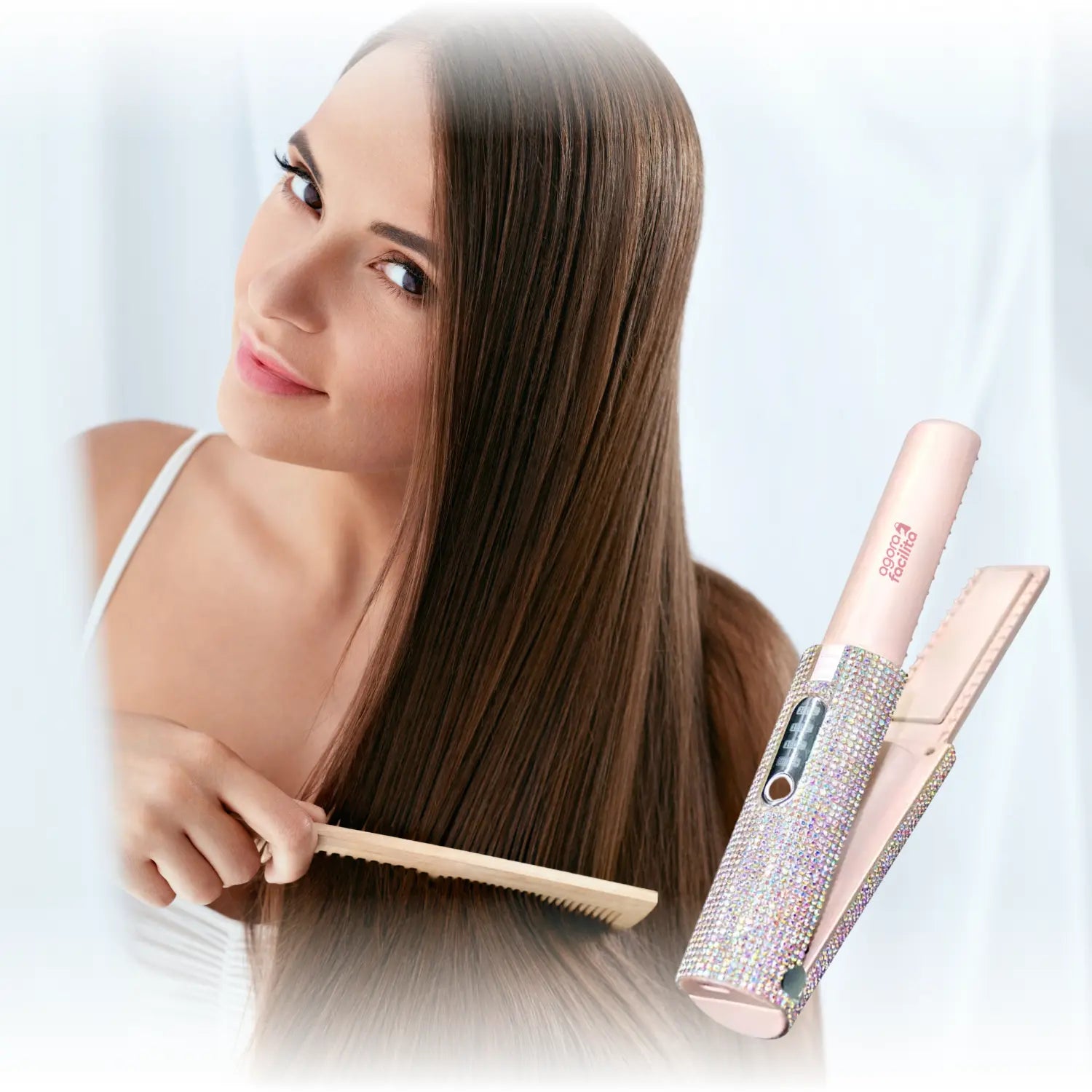 GlitterGo Mini – Cabelos Perfeitos em Qualquer Lugar! AgoraFacilita