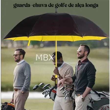 Guarda-Chuva Grande Automático à Prova de Tempestade – Fibra de Vidro e Blackout para 99% de Proteção UV AgoraFacilita