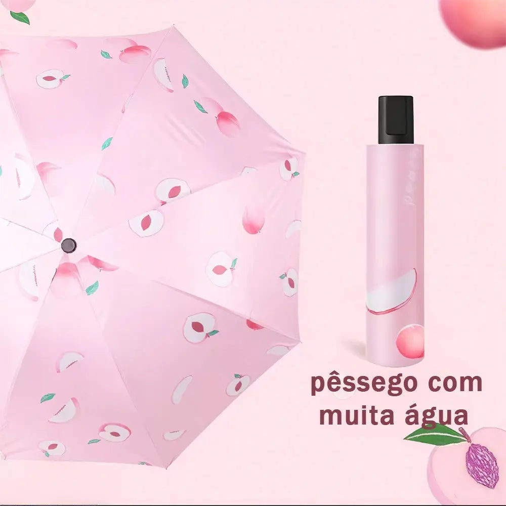 Guarda-Chuva Grande Automático à Prova de Tempestade – Fibra de Vidro e Blackout para 99% de Proteção UV AgoraFacilita