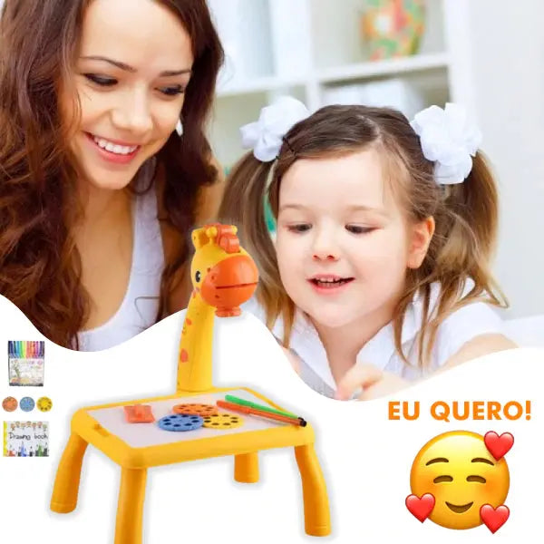 ImagineKids - Mesa de Desenhos Interativos Infantil + Brinde Exclusivo AgoraFacilita