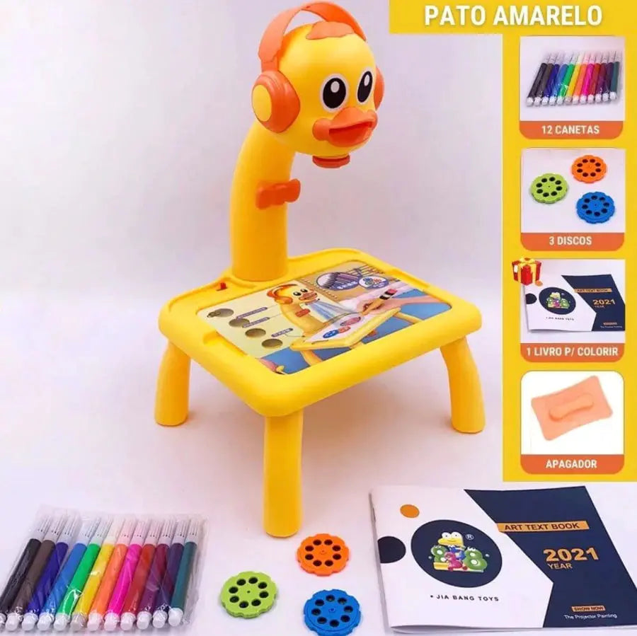 ImagineKids - Mesa de Desenhos Interativos Infantil + Brinde Exclusivo