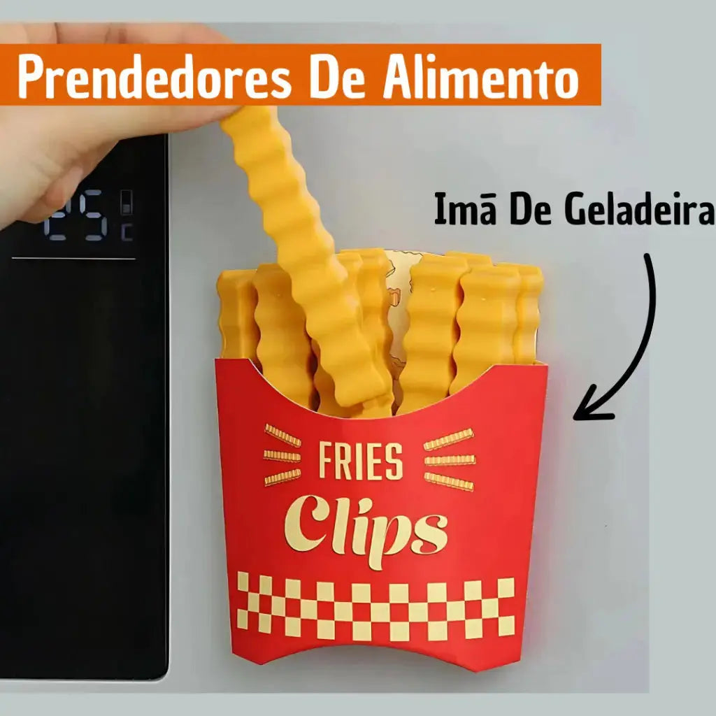 12 pregadores Seladoras Batatas Fritas À Prova De Umidade 12 Clipes De Vedação De Conservação Fresca Ímã AgoraFacilita
