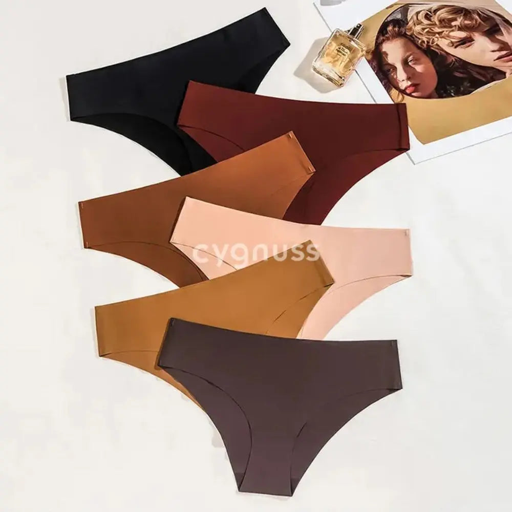 Kit 6 Calcinhas Silk - R$24,98 cada! - Sem costuras CYGNUSS