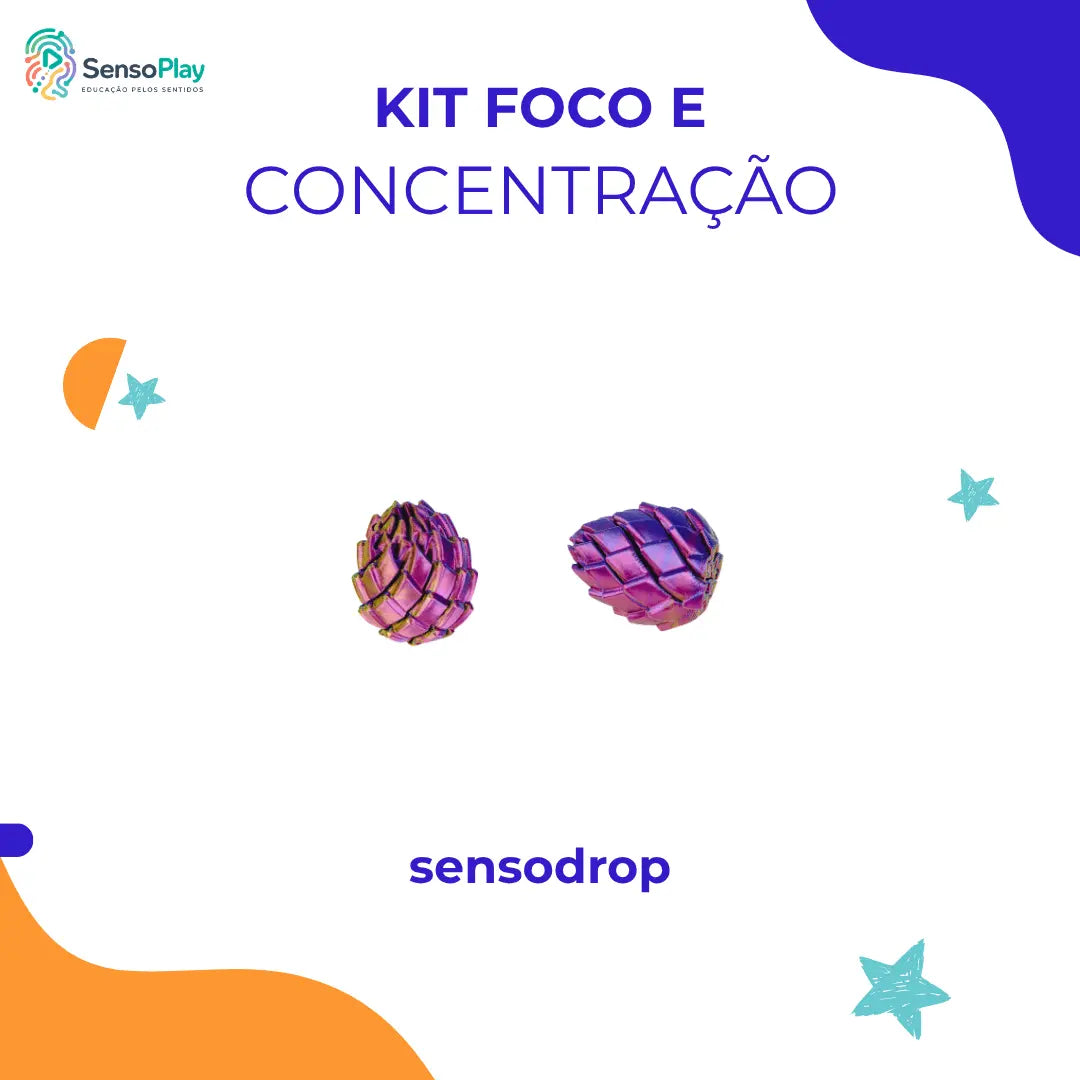 Kit Foco e Concentração - SensoPlay AgoraFacilita