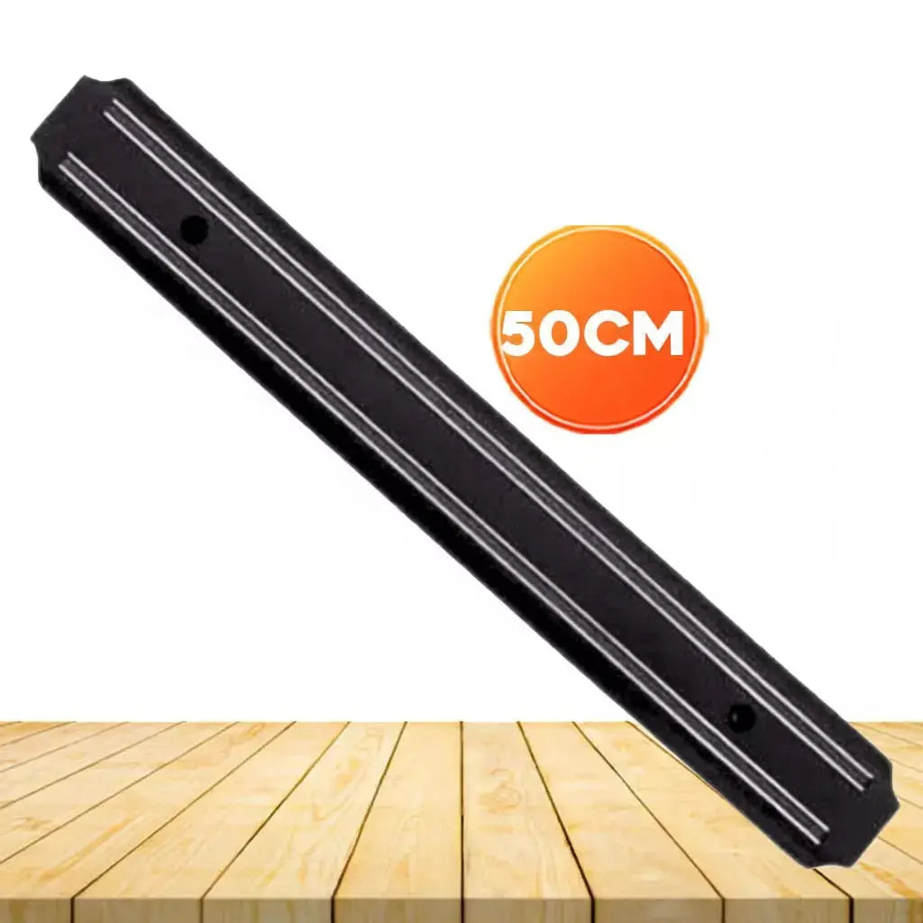 Kit com 2 Barras Magnéticas para Parede - Suporte para Facas e Utensílios de Cozinha, Organizador Imã AgoraFacilita
