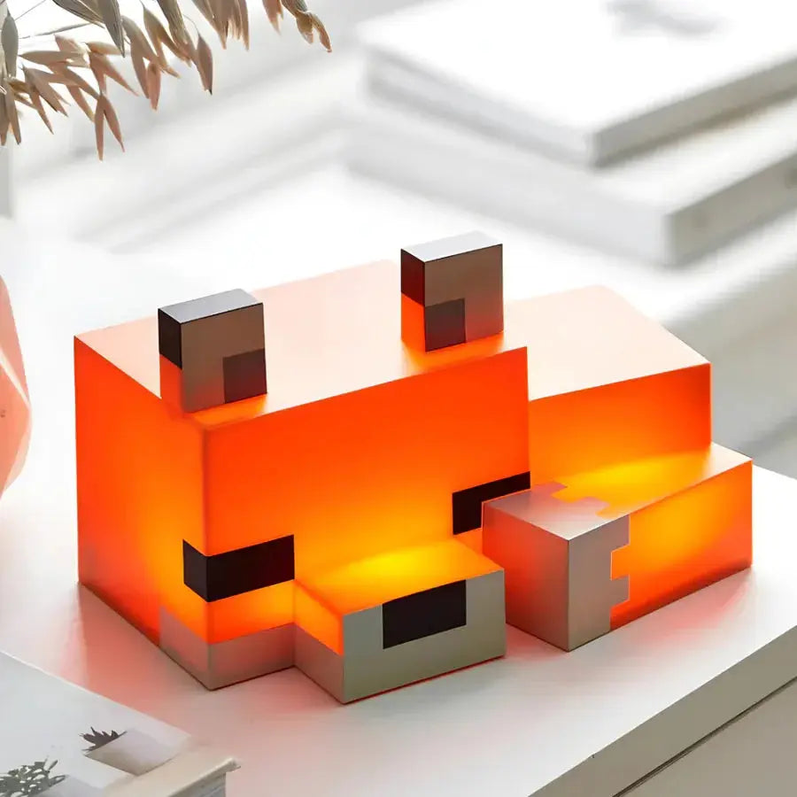 Luminaria Abajur Raposa LED 5v USB AgoraFacilita