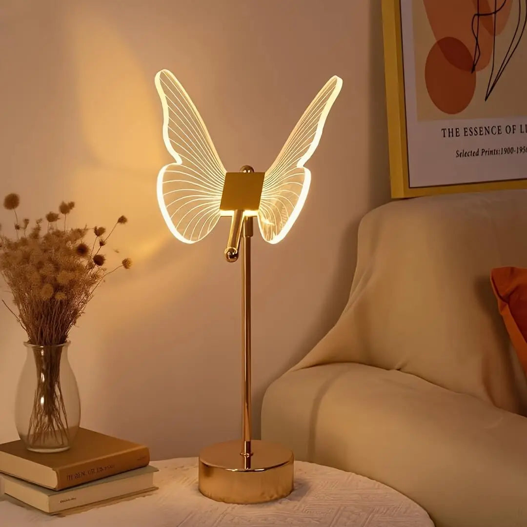 Luminária de Mesa Borboleta Encanto AgoraFacilita