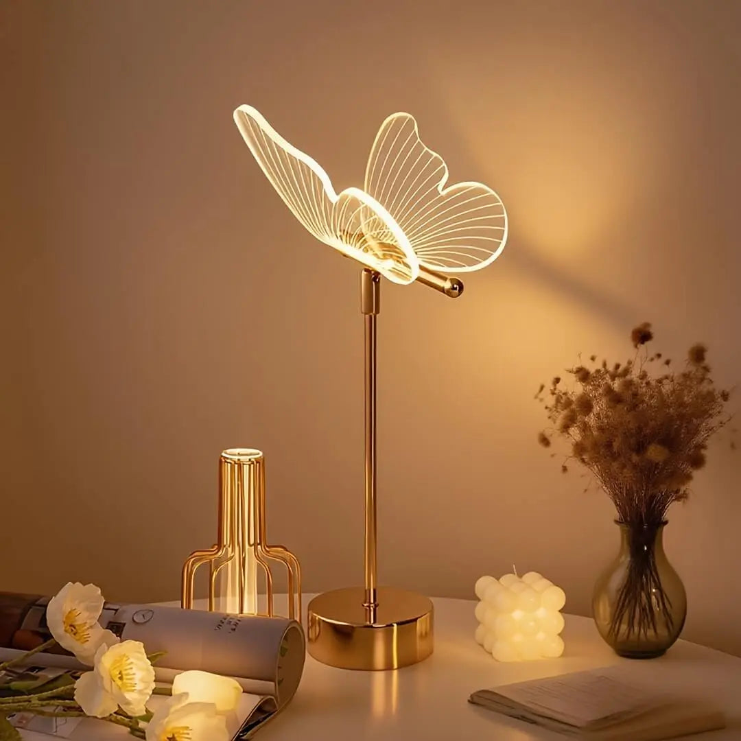 Luminária de Mesa Borboleta Encanto AgoraFacilita