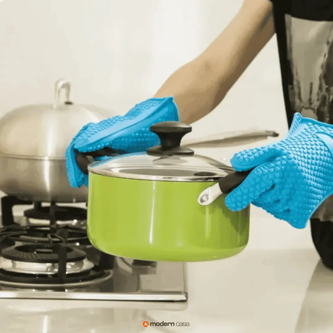 Luva de Silicone para Alta Temperatura Modern Casa
