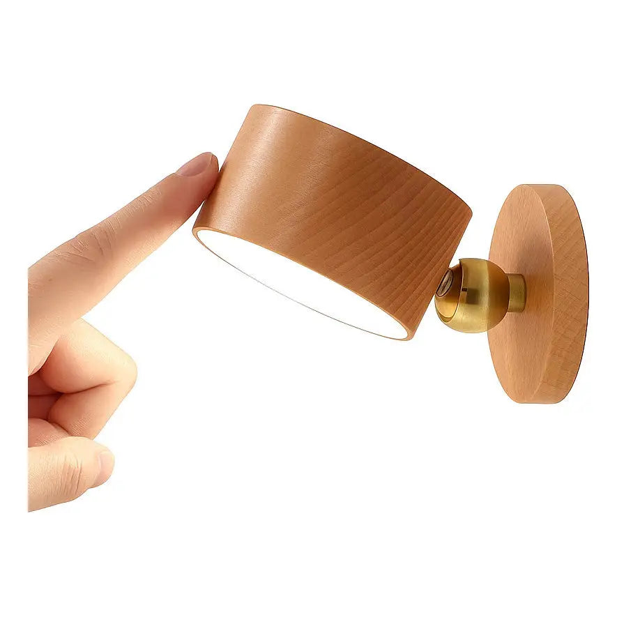 Luz de Parede LED Geevon Touch com Base Magnética em Rotação 360º AgoraFacilita