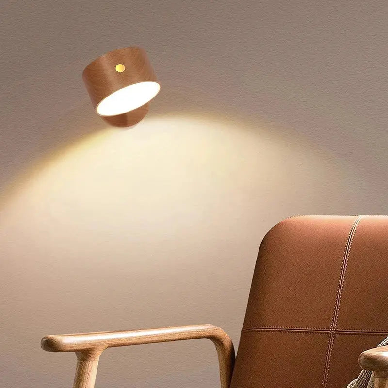Luz de Parede LED Geevon Touch com Base Magnética em Rotação 360º AgoraFacilita
