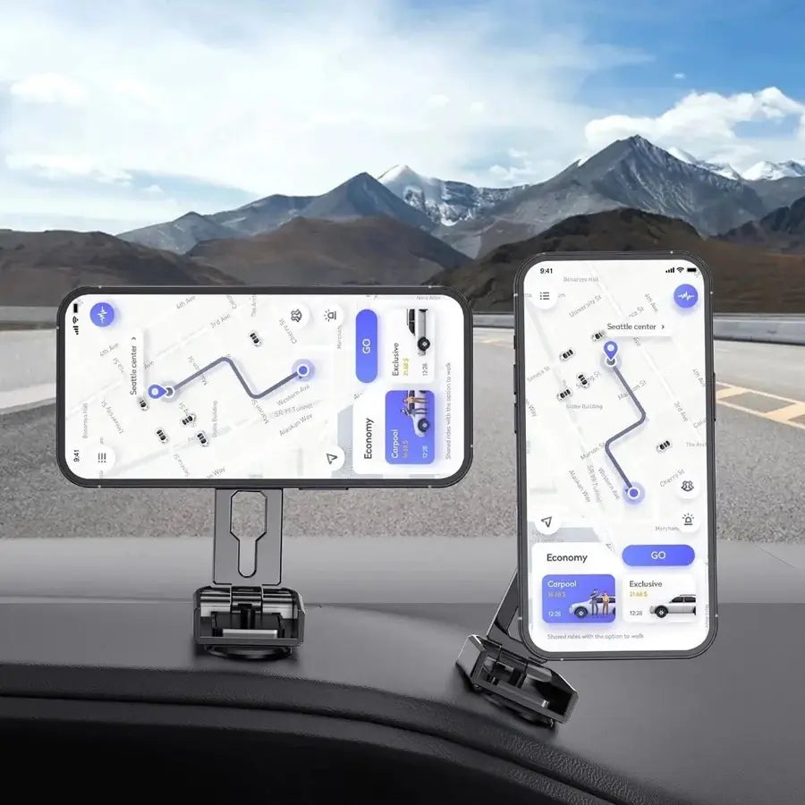 MagHolder - Suporte de Celular Magnético Dobrável para Carro AgoraFacilita