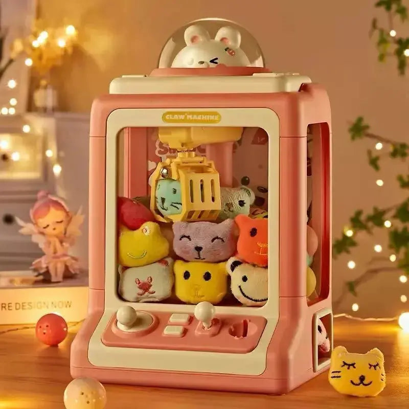 Máquina de Diversão Pega Ursinhos Infantil – Garra com Fichas e Brindes Produtgy