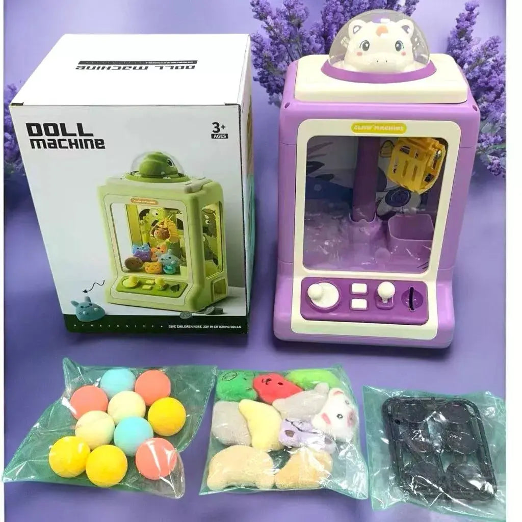 Máquina de Diversão Pega Ursinhos Infantil – Garra com Fichas e Brindes Produtgy