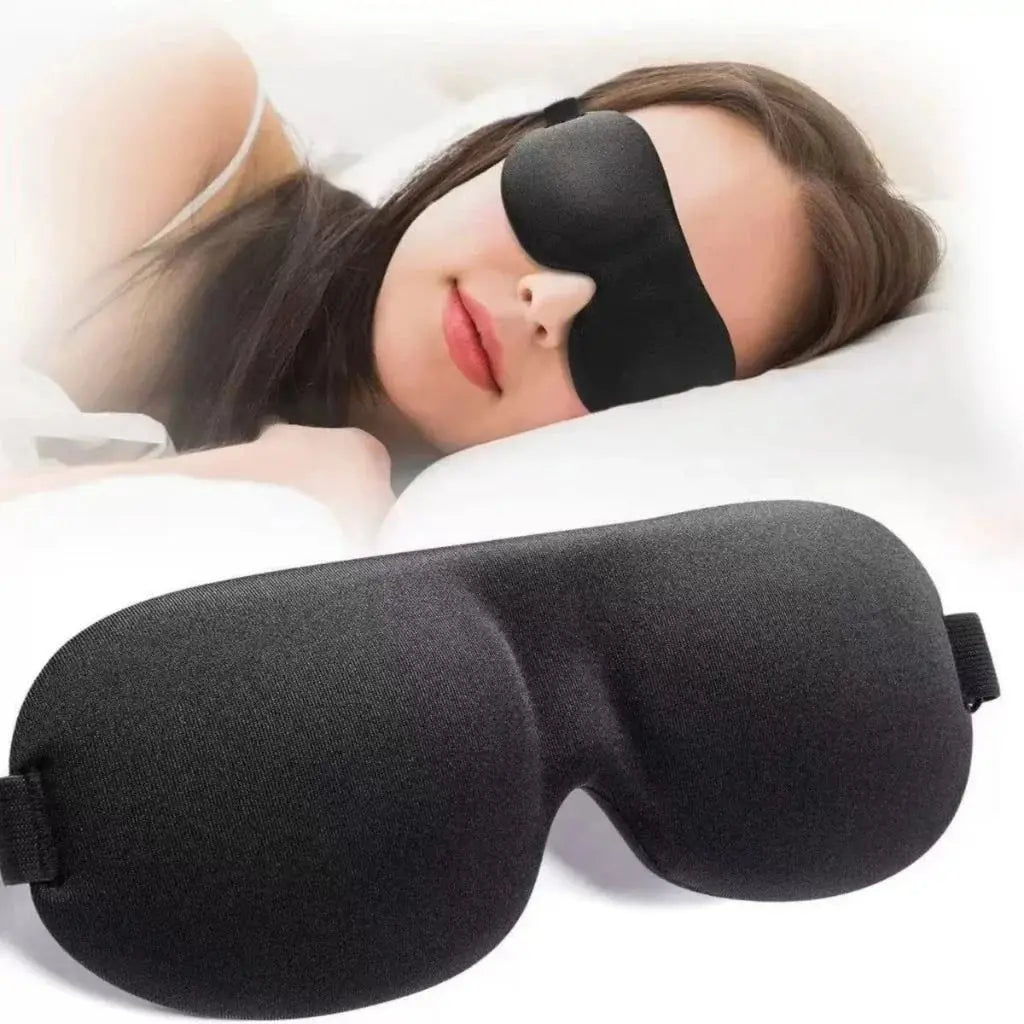 Máscara de Dormir Anatômica 3D com Espuma Zero Pressão Produtgy
