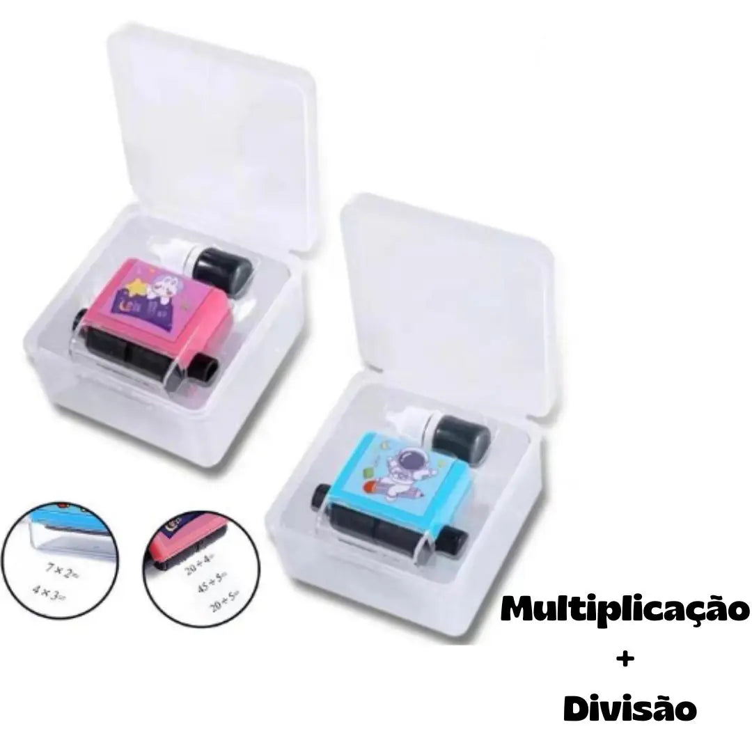 MathRoller - Kit Carimbos Educativos de Operações Matemáticas AgoraFacilita