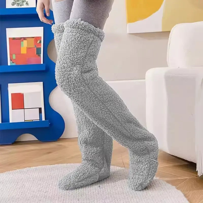 Meia Legging Plushy para Inverno AgoraFacilita
