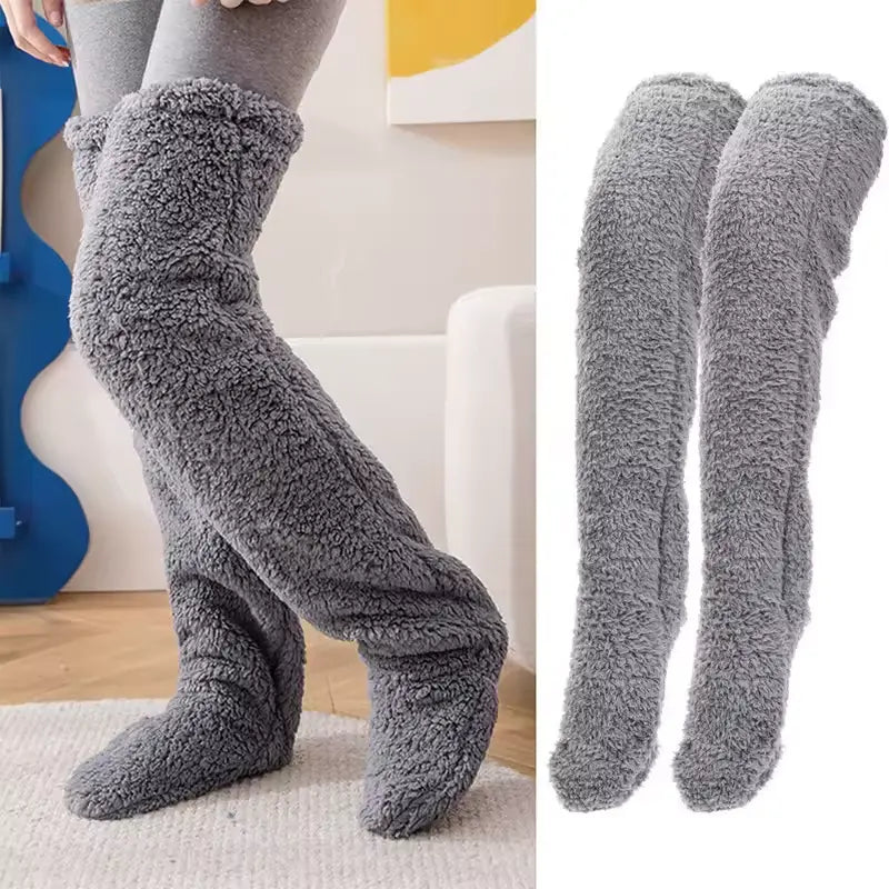 Meia Legging Plushy para Inverno AgoraFacilita