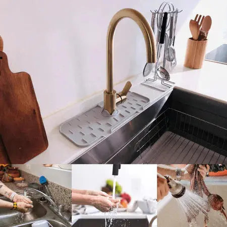 MetClean - Protetor de Torneira Com Drenagem Automática - Entrega Grátis Tia Malu