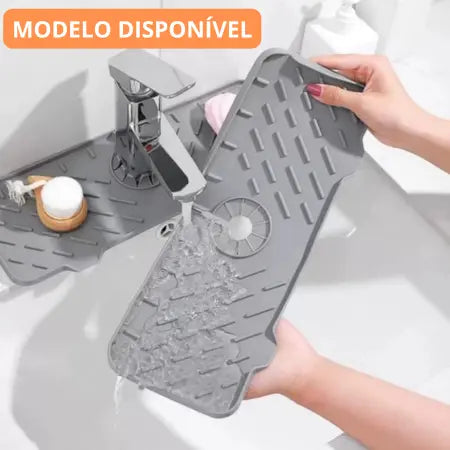 MetClean - Protetor de Torneira Com Drenagem Automática - Entrega Grátis Tia Malu